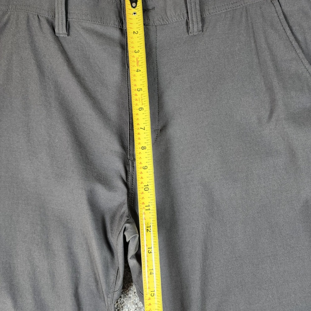 Prana Zion Pants Mens 38/32 Standard Fit Stretch Charcoal Gray NWOT - Picture 15 of 16